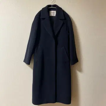 FAbRICA 네이비 롱 코트 유나이티드 애로우즈