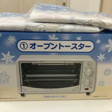 (미사용 새상품) 제일복권 시나모롤 오븐 토스터 마르쉐 백 2개 세트