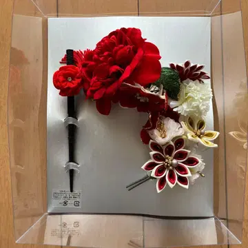 일본풍 헤어 액세서리 꽃 장식 포함