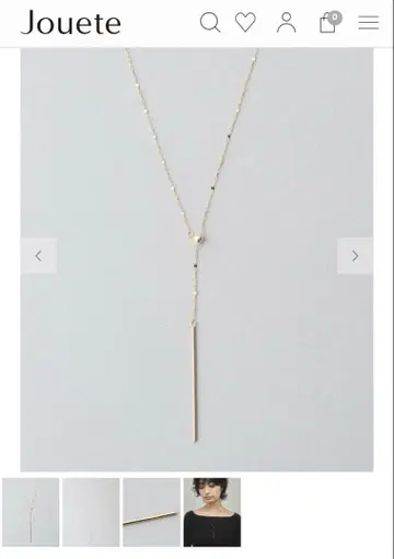 K10 jouete 체인 롱 목걸이