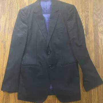 라메 믹스 자켓