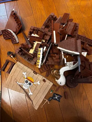 [정크제품] 원피스 메가블록 멜리호