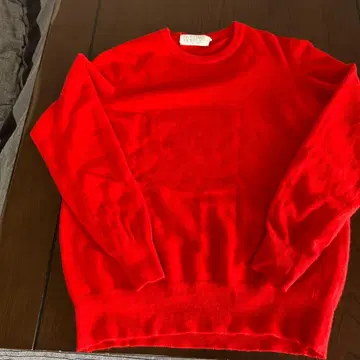 FIVE STARS HOUSE 빨간색 긴팔 스웨터