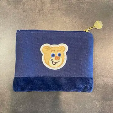 LOVERARY BY FEILER 올드 테디 네이비 파우치