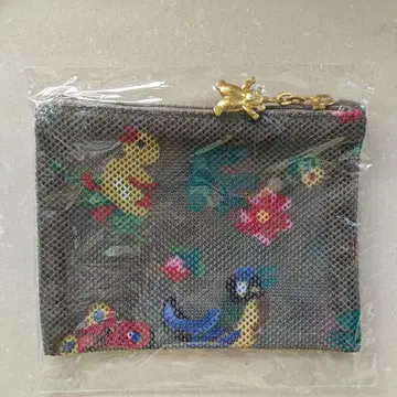 페이러 하이디 메쉬 파우치 S 사이즈 베이지 브라운