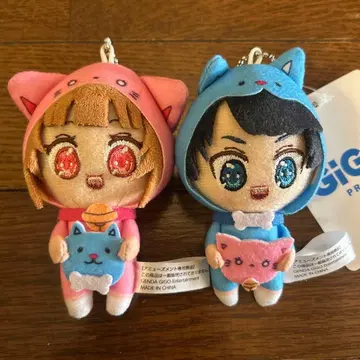 GiGO 한정판 치로피노 봉제 인형 마스코트 치로루 피노