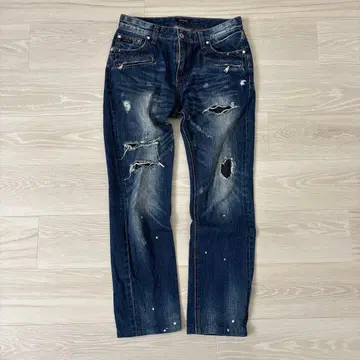 LOVELESS 73 남성용 데님 해골