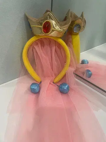 피치 공주 머리띠 유니버설 스튜디오 재팬