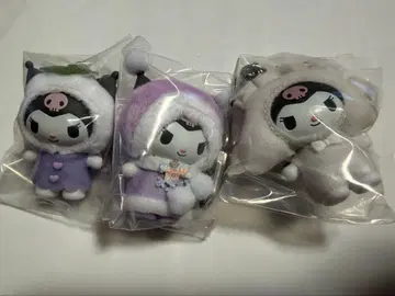 산리오 치비토모 쿠로미 3종 세트