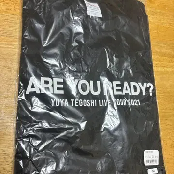 YUYA TEGOSHI 라이브 투어 2021 티셔츠 M