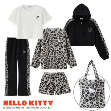 시마무라 해피 백 헬로키티 L 사이즈 블랙