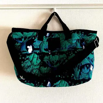 무민 x kippis 콜라보 한정판 패턴 숄더백 Starry Valley