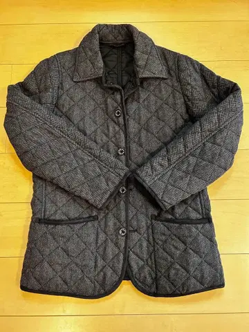 BEAMS HEART 퀼팅 자켓 다크 그레이 L