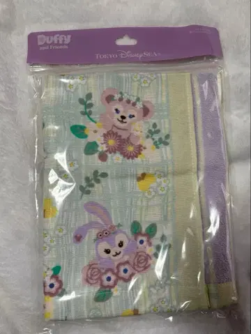 디즈니씨 더피 스프링 인 블룸 페이스 타월 새상품