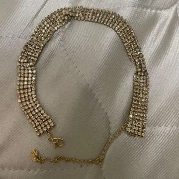 골드 크리스탈 초커 당일 발송