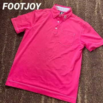 새상품급 FOOTJOY 풋조이 남성용 골프 셔츠 핑크 L