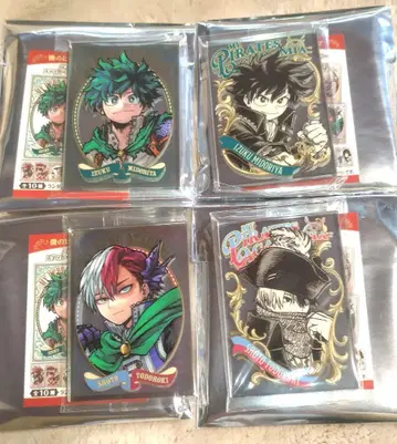 히로아카 파브 거울풍 아크릴 스티커 미도리야 토도로키