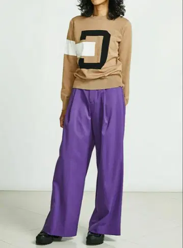 미사용 새상품 더블 스탠다드 클로징 와이드 팬츠 가을/겨울 팬츠