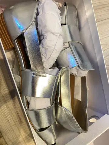 EVOL 샌들 힐 미사용품 24.5cm