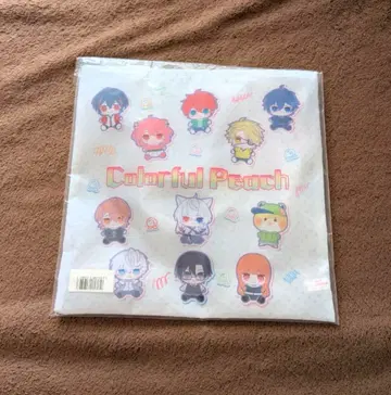 [ 익명 배송 ] 컬러풀 피치 에코백