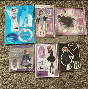 5등분의 신부 니노 아크릴 스탠드 6세트