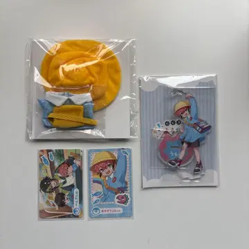 아카기 웬 니지산지 유치원 아크릴 스탠드 폴라로이드 원복 세트