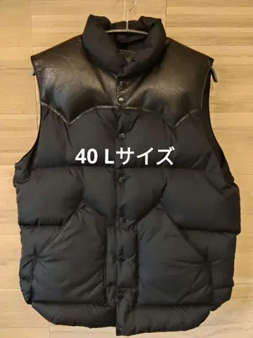 록키 마운틴 페더베드 가죽 요크 다운 베스트