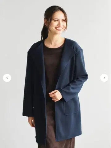 루니 플리스 코디건 네이비