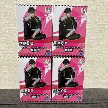 괴수 8호 쵸코노세 프리미엄 피규어 나루미 겐 4체 세트