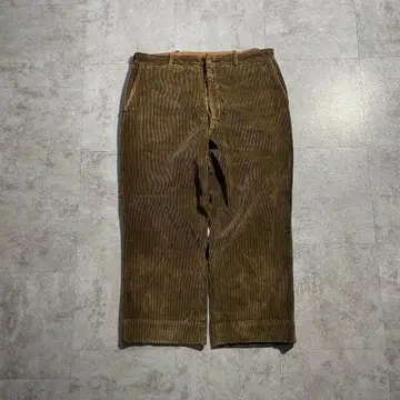 50-60s 퍼 마즈 세로 코듀로이 브라운 W35