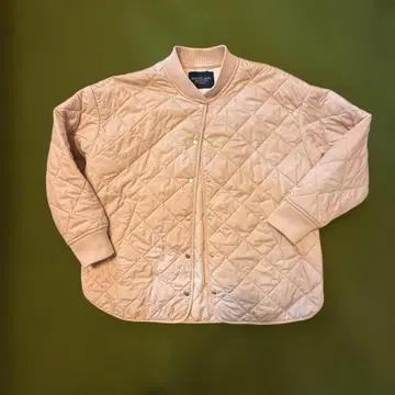 어반 리서치 서니 레이블 퀼팅 블루종