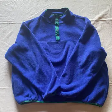 LAND'SEND 랜즈엔드 스냅T 미국제 블루 XL