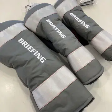 신상 새상품 BRIEFING 정품 골프헤드커버CS 3세트 그레이