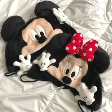 미키 미니 귀달이 캡 2개 세트