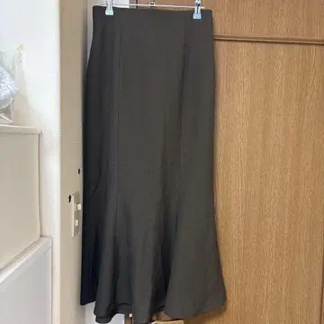 로리즈팜 머메이드 스커트 브라운