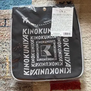 [ 미개봉 새상품 ] 기노쿠니야 하네다 공항 한정판 큐빅 백 블랙