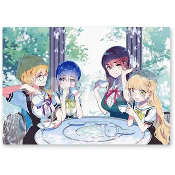 코믹 유리히메전 캐릭터 파인 보드 미하타 나의 백합은 업무입니다!