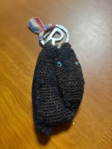 45r45rpm 말 모양 니트 키링