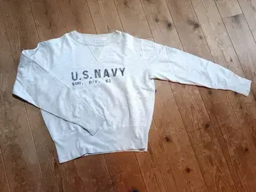 양면 V 빈티지 U.S. NAVY 크루넥 맨투맨