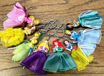 도쿄 디즈니 리조트 디즈니 프린세스 키체인