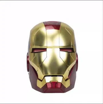 AUTOKING 1/1 아이언맨 마크5 MK5 헬멧 마스크 금