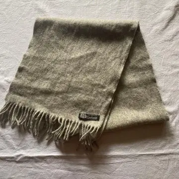 Crombie 100% 캐시미어 그레이 머플러