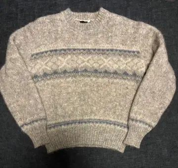 아이슬란드제 데상트 페어아일 스웨터