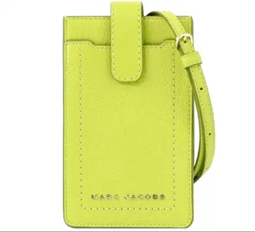 마크 제이콥스 스마트폰 숄더백 라임 그린