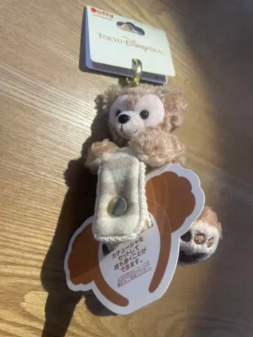 디즈니씨 더피 머리띠 홀더