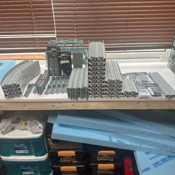 KATO N 게이지 레일 세트와 부품