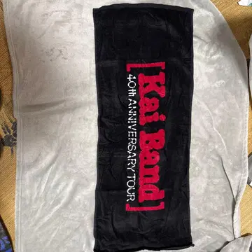 귀중품! 카이 밴드 40주년 기념 투어 기념 타월