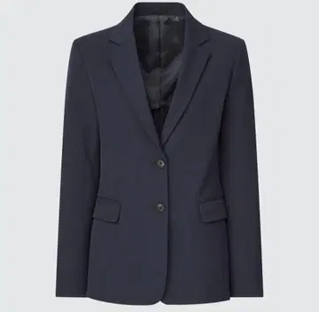 새상품급 유니클로 2way 스트레치 테일러드 자켓 네이비 M