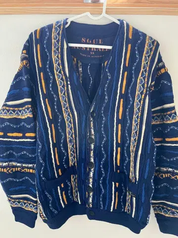 SOUL AUSTRALIA 가디건 네이비