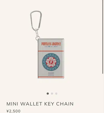 pointless journey MINI WALLET KEY CHAIN